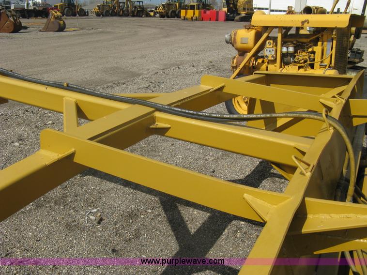 image for item A6129 Custom built construction grade 14' box blade