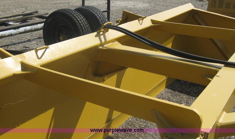 image for item A6129 Custom built construction grade 14' box blade