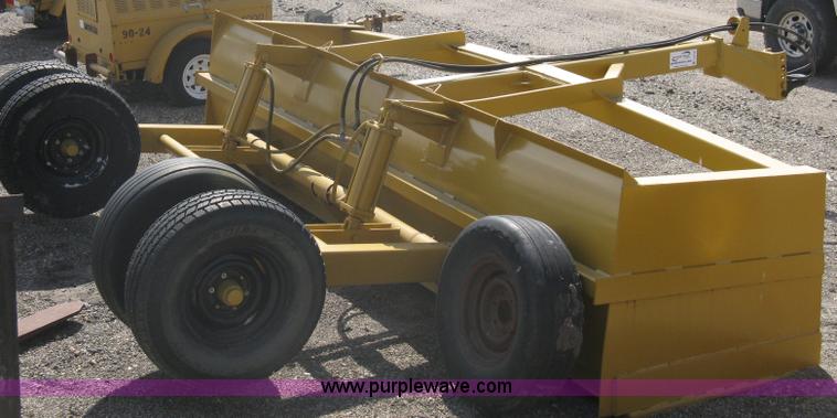image for item A6129 Custom built construction grade 14' box blade
