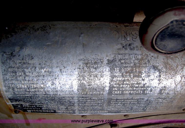 image for item B1098 Hobart skid mount welder