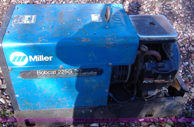 image for item B1099 Miller Bobcat 225G Plus welder/generator