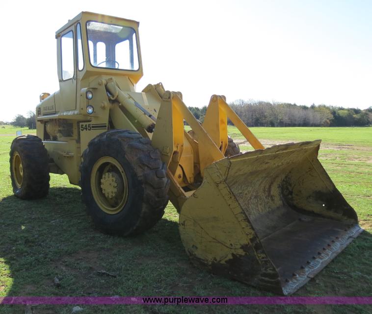 image for item B2272 1966 Fiat-Allis TL545 wheel loaders