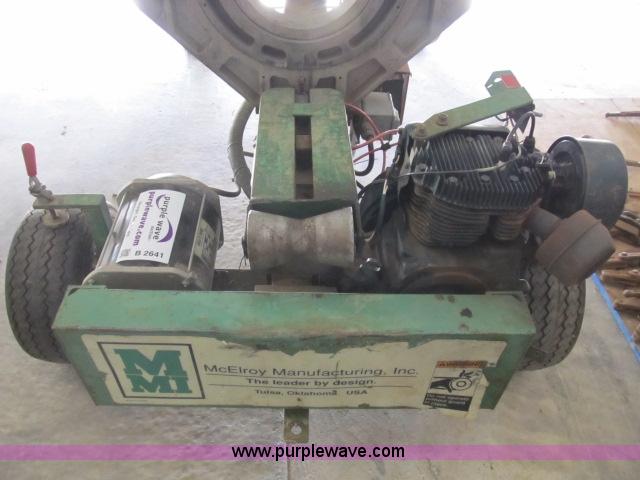 image for item B2641 Mcelroy 618 pipe fusion machine