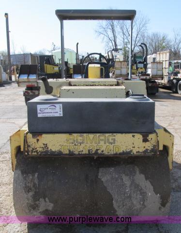 image for item B2657 Bomag 137 double drum vibratory roller