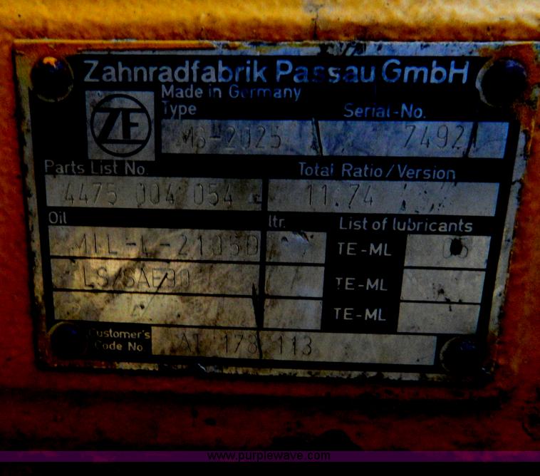 image for item B3584 1999 John Deere 310E FWA backhoe