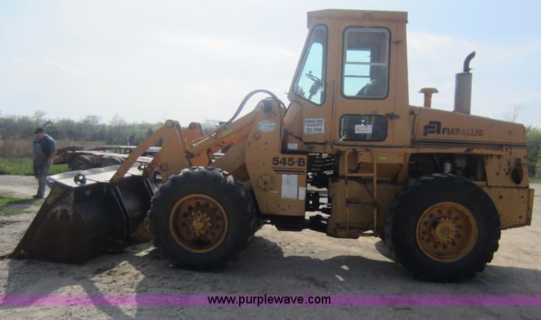 image for item C5405 Fiat-Allis 545B wheel loader