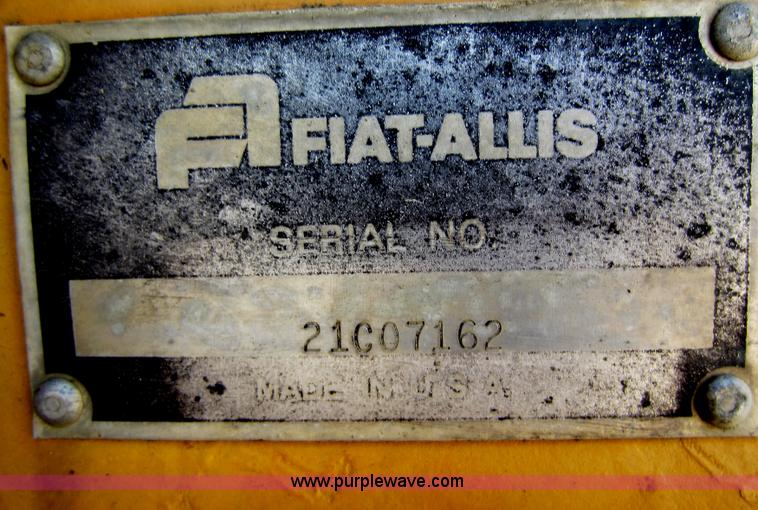 image for item C5405 Fiat-Allis 545B wheel loader