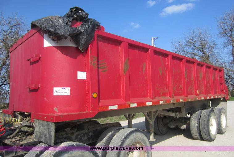 image for item C5407 2000 Dump-rite DR24 end dump trailer