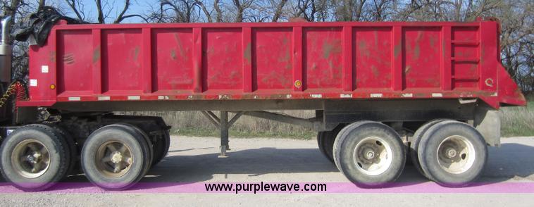 image for item C5407 2000 Dump-rite DR24 end dump trailer
