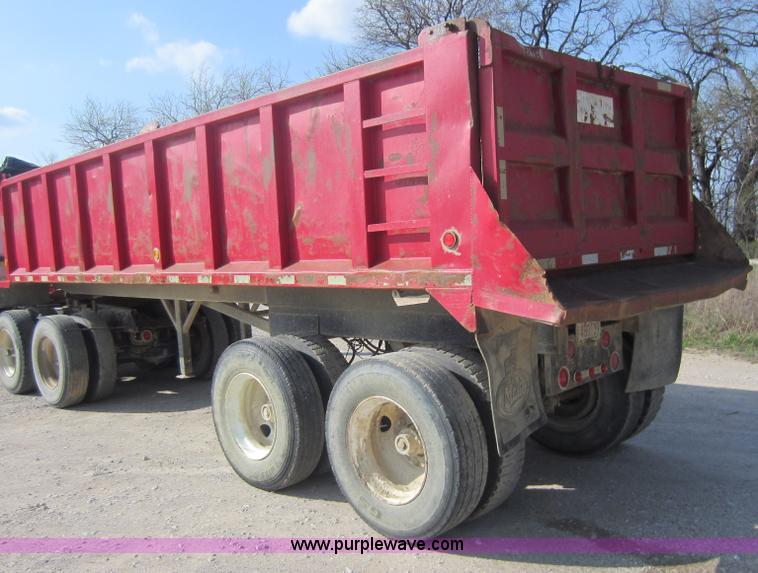 image for item C5407 2000 Dump-rite DR24 end dump trailer