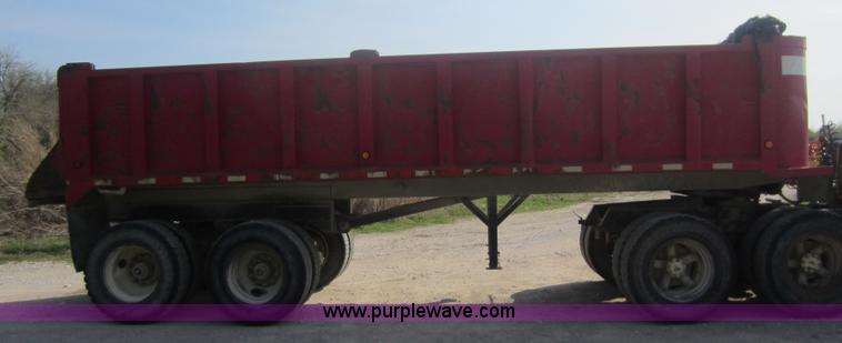 image for item C5407 2000 Dump-rite DR24 end dump trailer