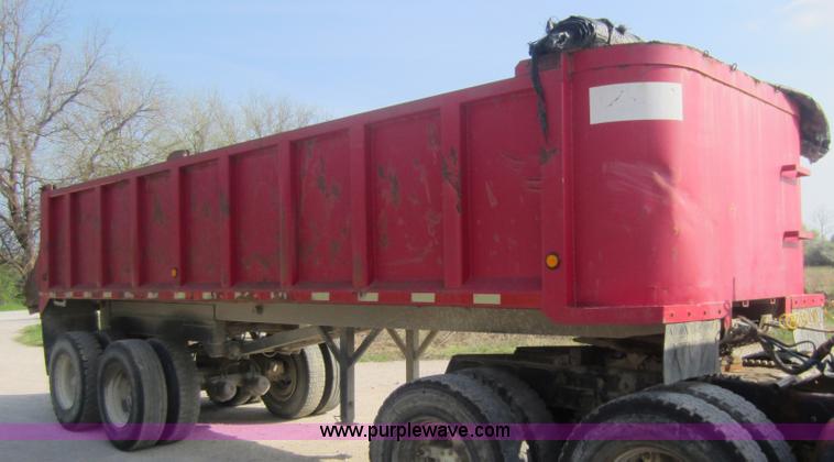 image for item C5407 2000 Dump-rite DR24 end dump trailer
