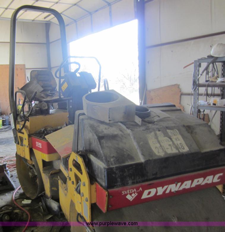 image for item C5409 Dynapac CC102 double drum vibratory roller