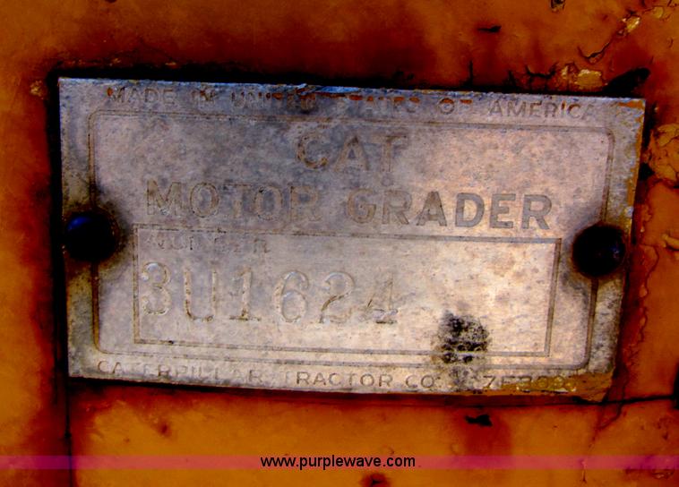 image for item C9660 Caterpillar 112 motor grader