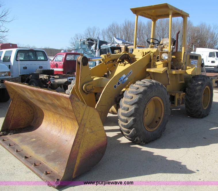 image for item D3084 Kawasaki 60Z II wheel loader
