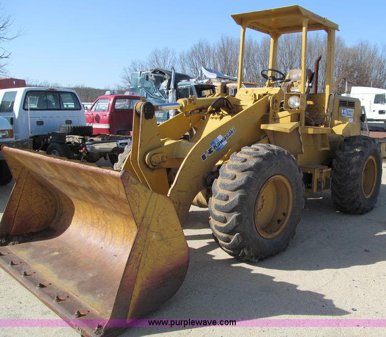 image for item D3084 Kawasaki 60Z II wheel loader