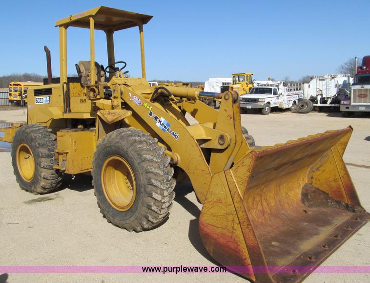 image for item D3084 Kawasaki 60Z II wheel loader