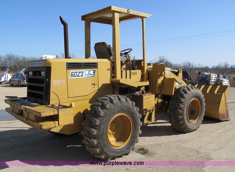image for item D3084 Kawasaki 60Z II wheel loader