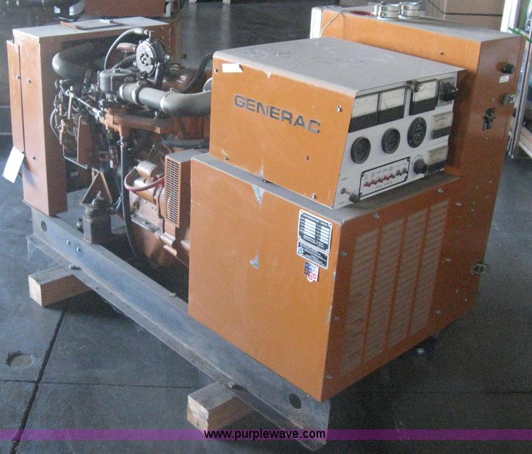 image for item G9757 Generac gas powered generator