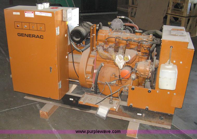 image for item G9757 Generac gas powered generator