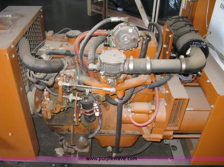 image for item G9757 Generac gas powered generator