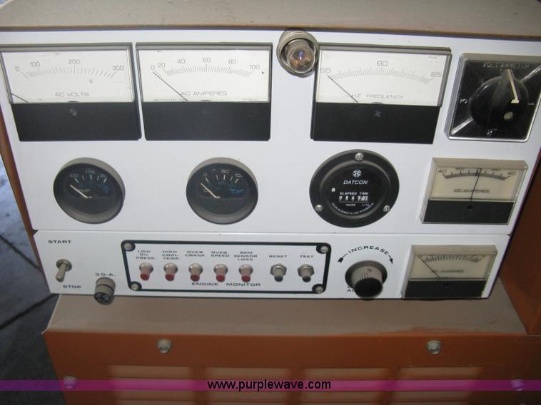 image for item G9757 Generac gas powered generator