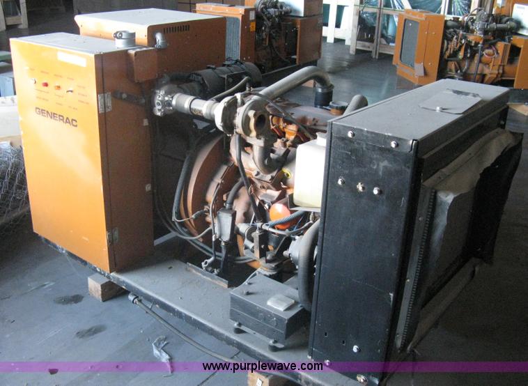 image for item G9758 Generac gas powered generator
