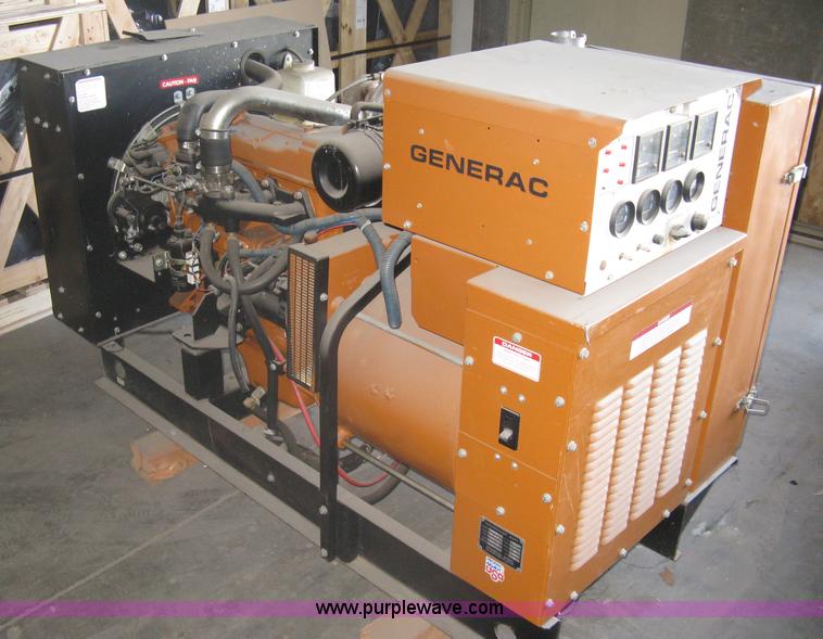 image for item G9758 Generac gas powered generator