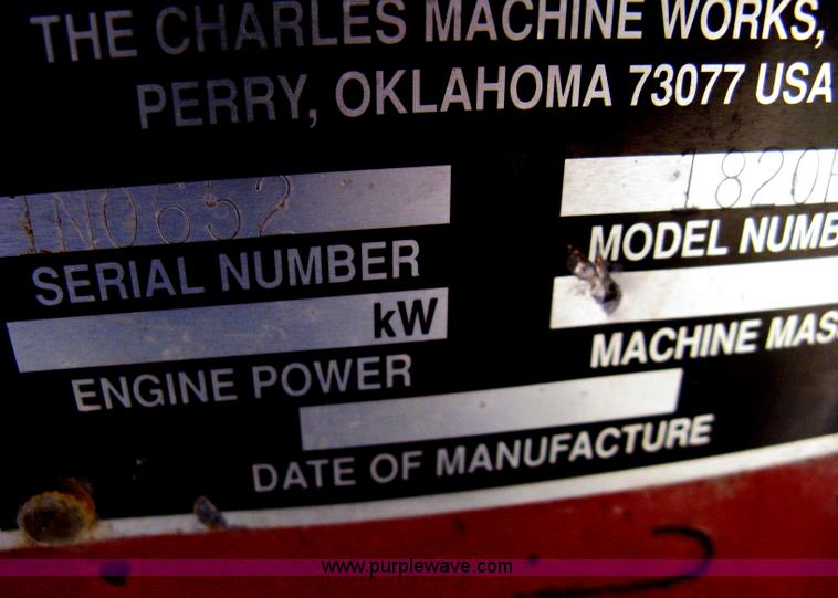 image for item G9769 Ditch Witch 1820H walk behind trencher