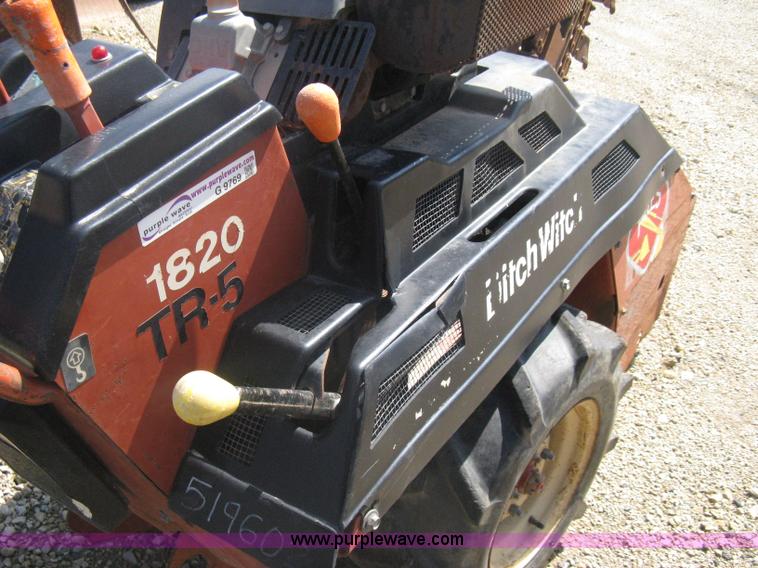 image for item G9769 Ditch Witch 1820H walk behind trencher