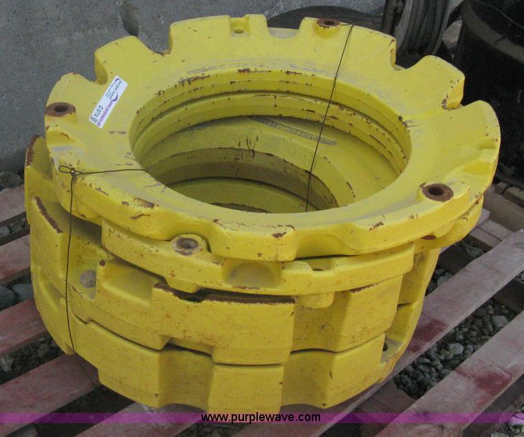 image for item G9774 (4) John Deere wheel weights