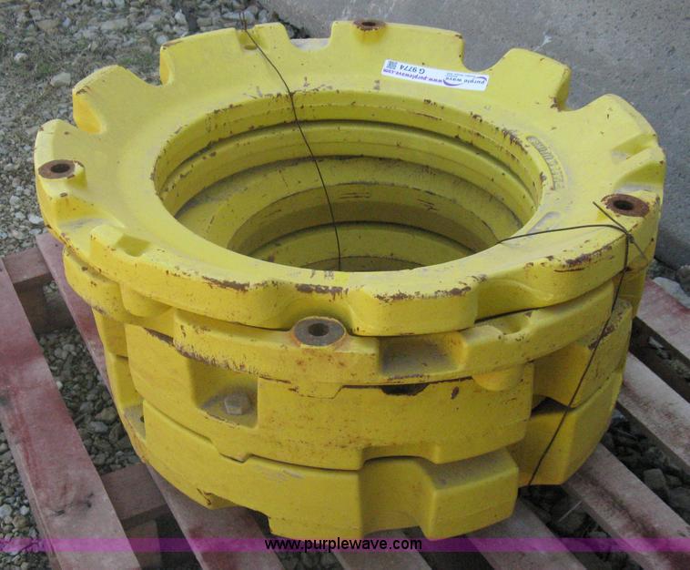 image for item G9774 (4) John Deere wheel weights