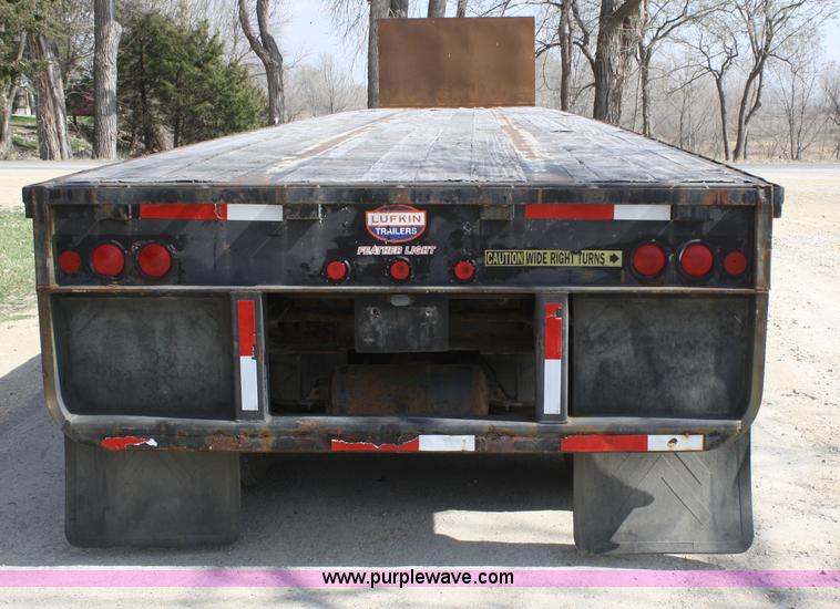 image for item A6797 2000 Lufkin FLIIST flatbed trailer