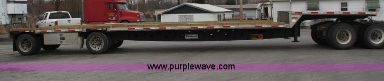 image for item A6831 2006 Transcraft aluminum drop deck trailer