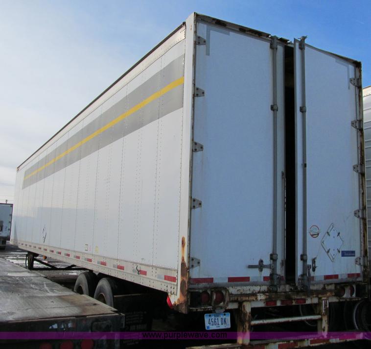 image for item A8078 1996 Great Dane 48' tandem axle van trailer