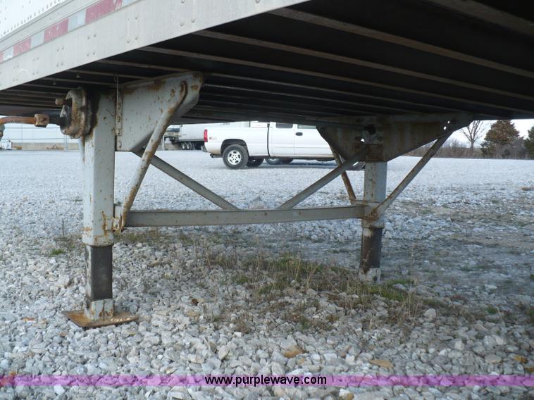 image for item B6312 1996 Trailmobile 53' dry van with Maxon lift