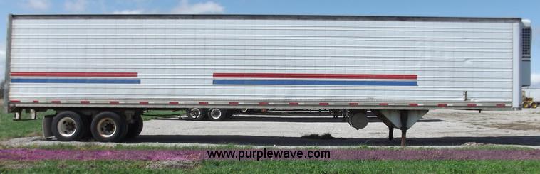 image for item D3751 1991 Trailmobile 53' reefer trailer