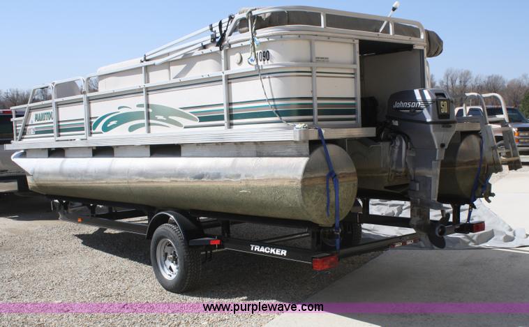 image for item A6816 2000 Manitou 20' pontoon boat