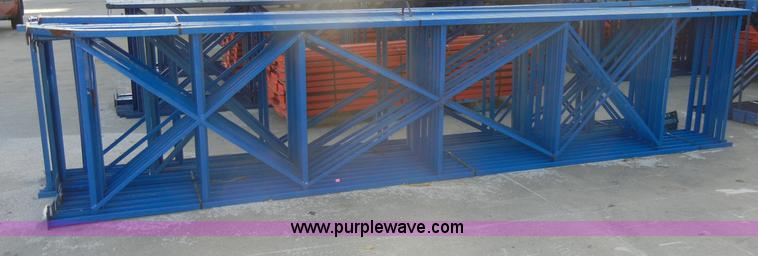 image for item A6861 (12) 16'H pallet racking uprights