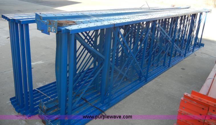 image for item A6861 (12) 16'H pallet racking uprights