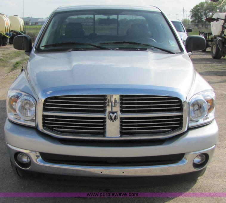 image for item B2263 2008 Dodge Ram 2500 quad cab pickup truck