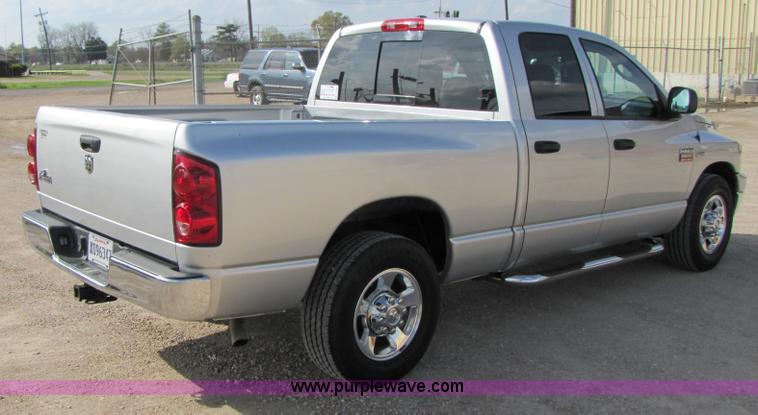 image for item B2263 2008 Dodge Ram 2500 quad cab pickup truck