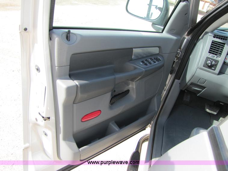 image for item B2263 2008 Dodge Ram 2500 quad cab pickup truck