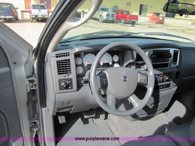 image for item B2263 2008 Dodge Ram 2500 quad cab pickup truck