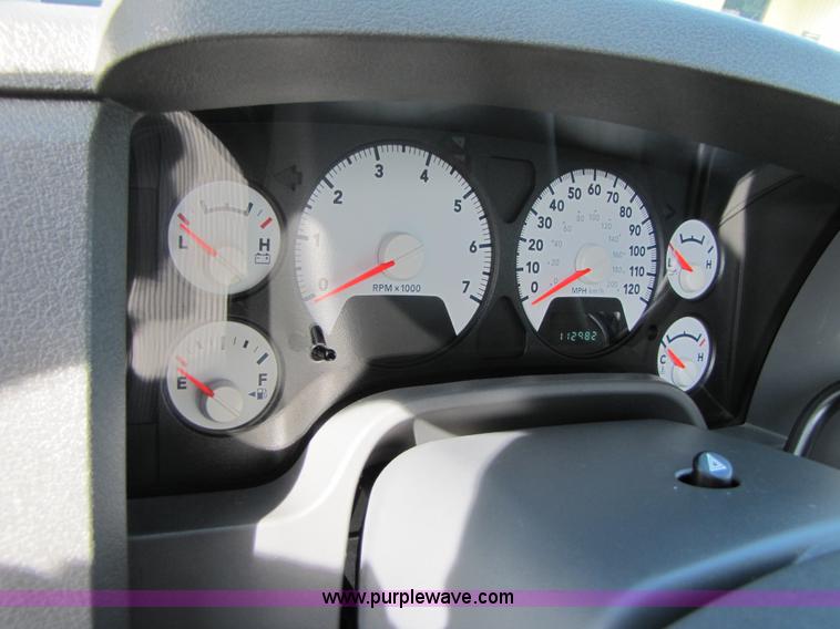image for item B2263 2008 Dodge Ram 2500 quad cab pickup truck