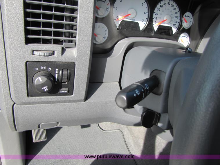 image for item B2263 2008 Dodge Ram 2500 quad cab pickup truck
