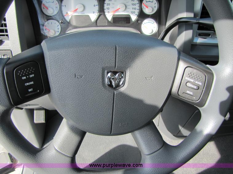 image for item B2263 2008 Dodge Ram 2500 quad cab pickup truck