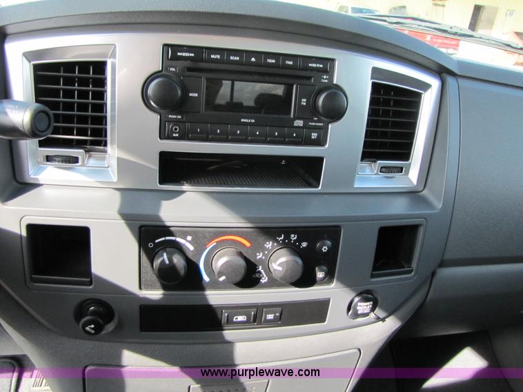 image for item B2263 2008 Dodge Ram 2500 quad cab pickup truck