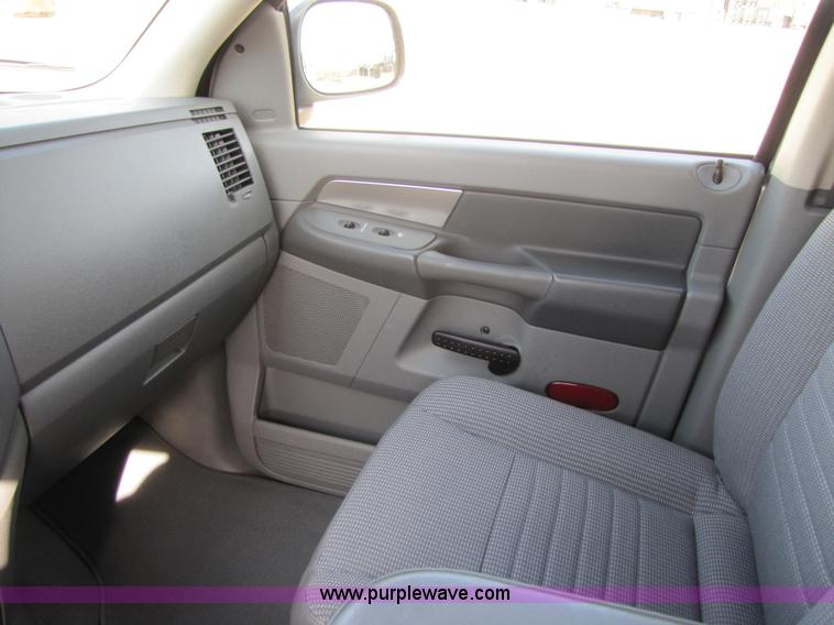 image for item B2263 2008 Dodge Ram 2500 quad cab pickup truck
