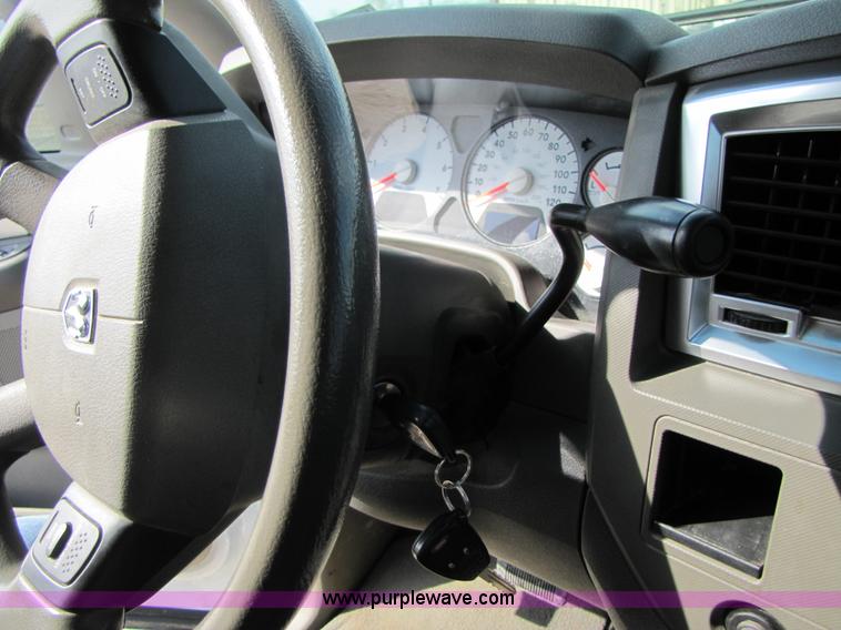 image for item B2264 2007 Dodge Ram 1500 quad cab pickup truck